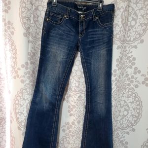 Amethyst flare jeans